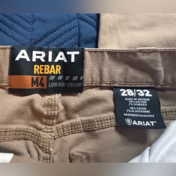 Ariat Rebar M4 Low rise Straight Leg Pants - Picture 4 of 7